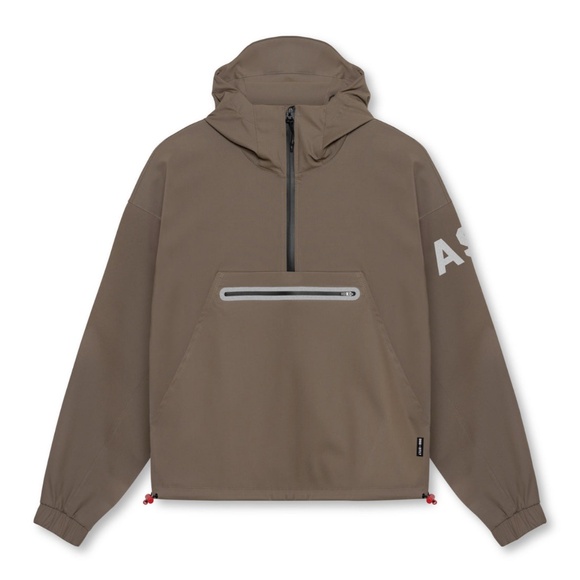 0717. Weather-Ready Anorak Jacket - Deep Taupe - Picture 1 of 6